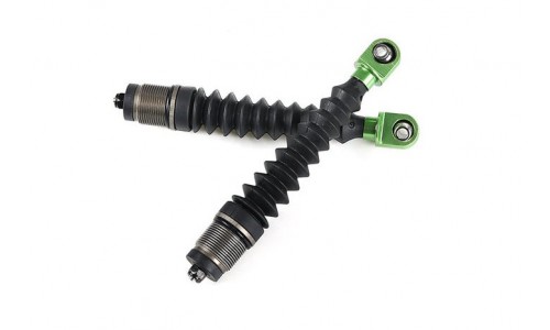 Shock Shaft (8mm) Set w/Alloy ball ends - 2Pcs REAR - GREEN | Rovan Sports